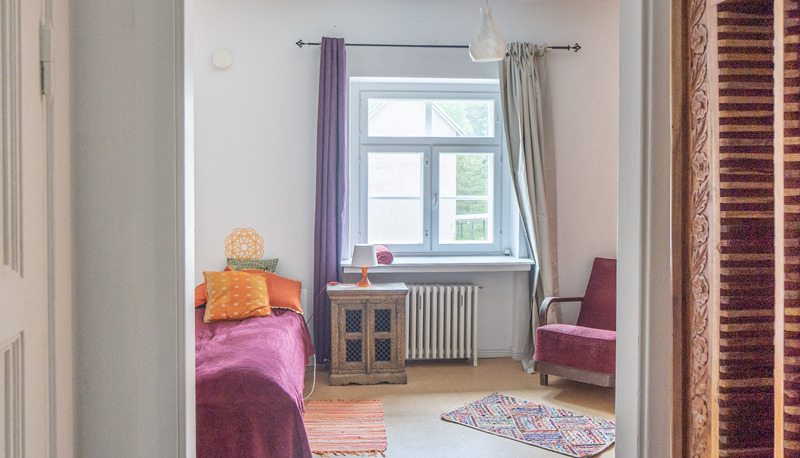 Orange & Purple Room